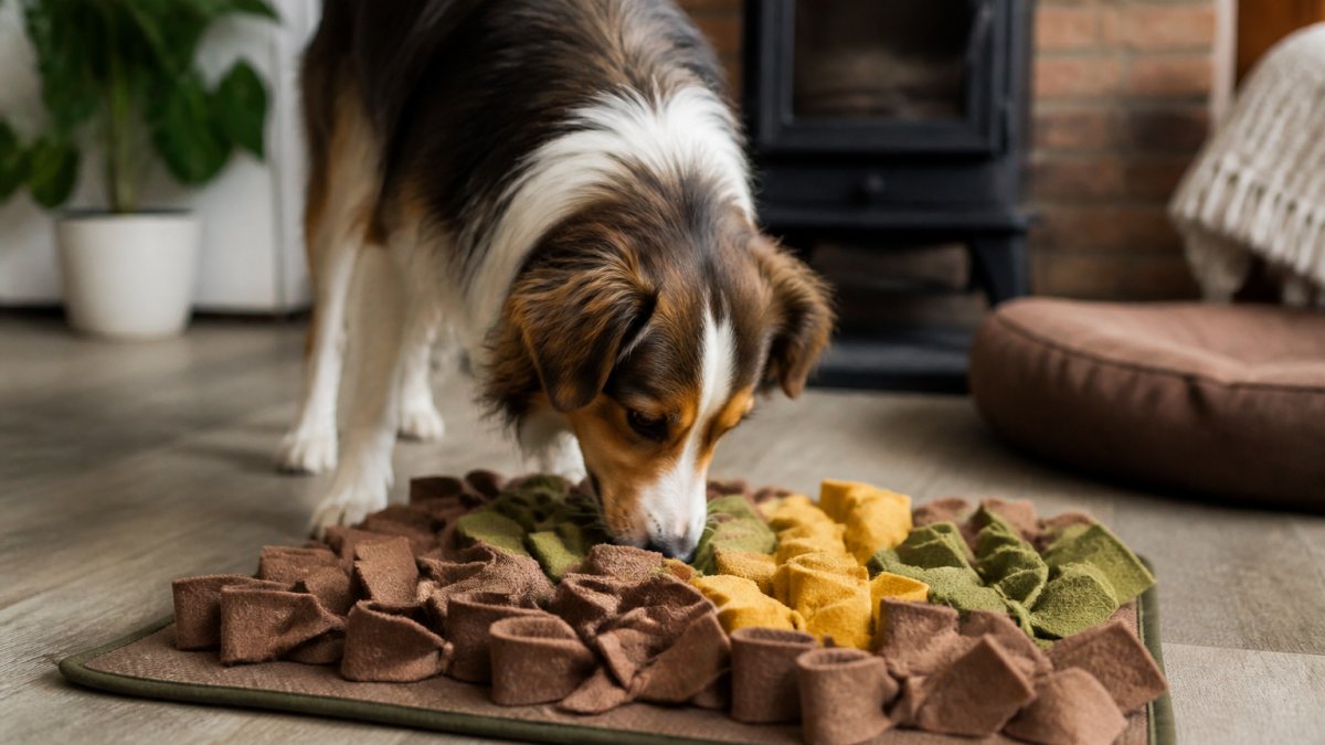 Benefits of Snuffle Mats for Anxious Dogs