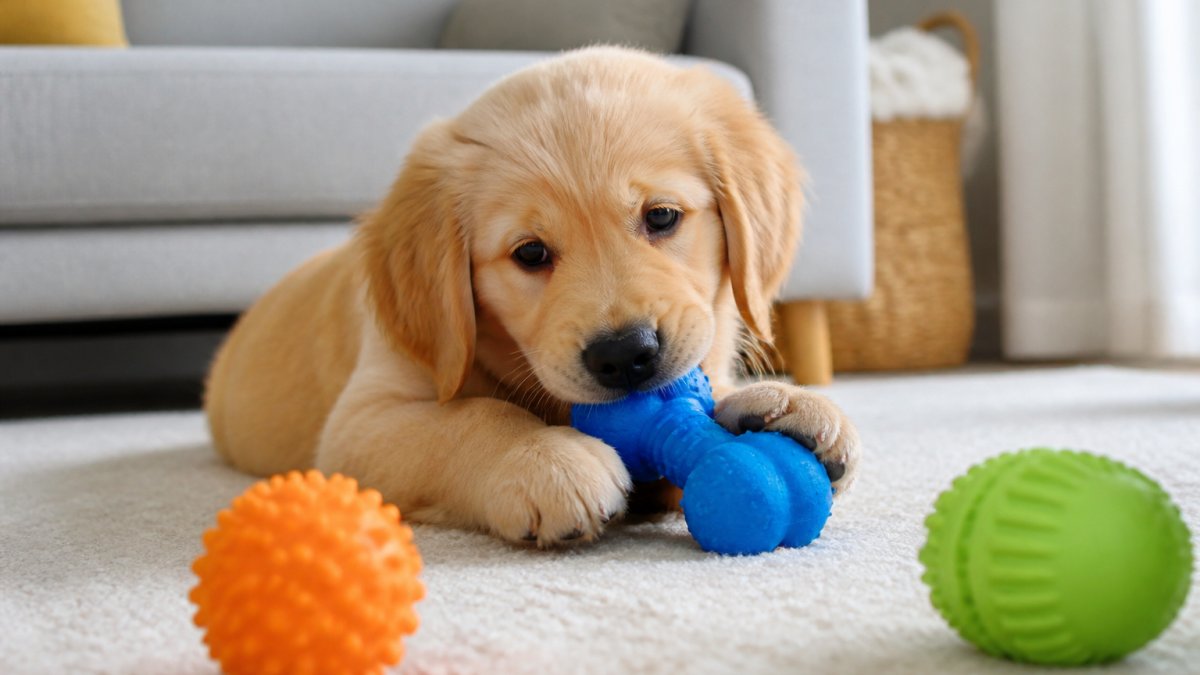 Best Indestructible Chew Toys for Teething Puppies