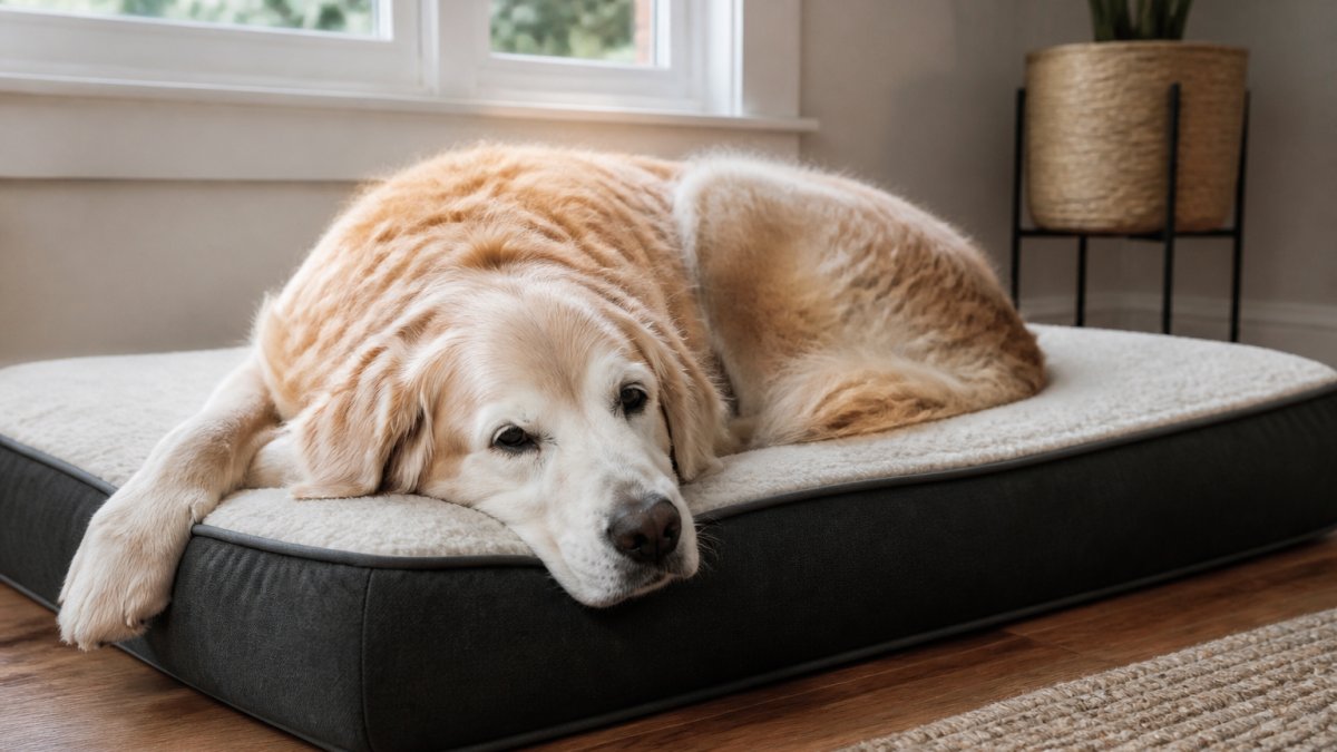Best Orthopedic Bed Features for Large Senior Dogs