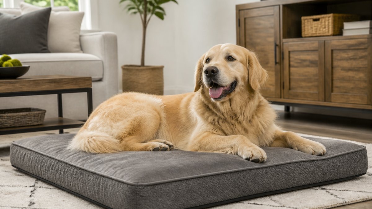 Choosing the Right Size Orthopedic Bed for Large Breeds