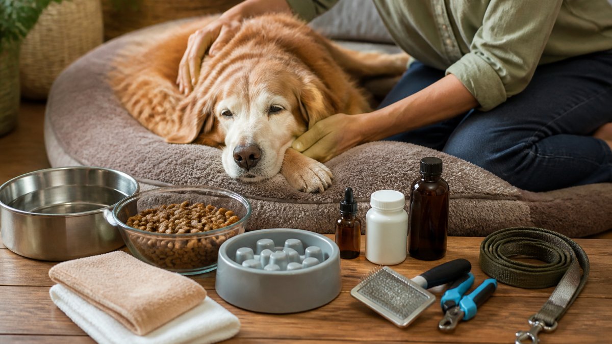 Daily Care Tips for Senior Dog Health