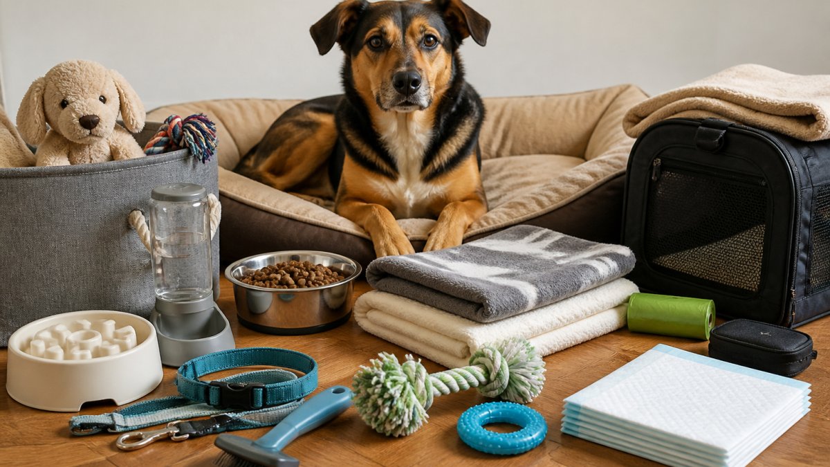 Essential Supplies for First Time Rescue Dog Owners