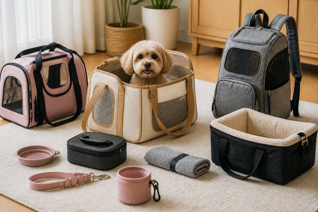 Fashion Pet Travel Gear: 7 Stylish Carriers & Accessories