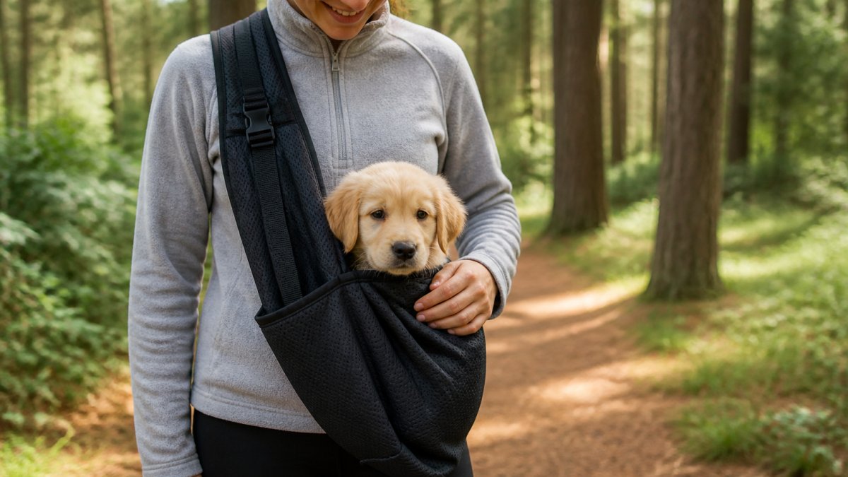 How to Safely Carry a Puppy in a Sling: Step-by-Step