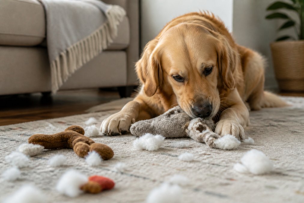 How to Stop Dog Destroying Toys: Training & Safety