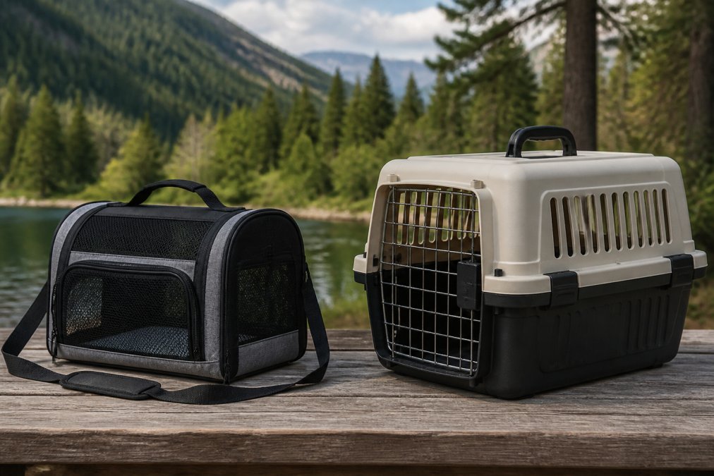 Lightweight vs. Standard Pet Carrier for Camping