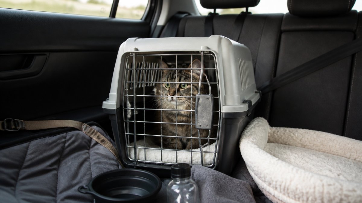Preventing Cat Motion Sickness During Travel