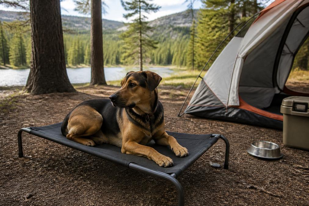 Why Elevated Dog Beds Are Better for Camping