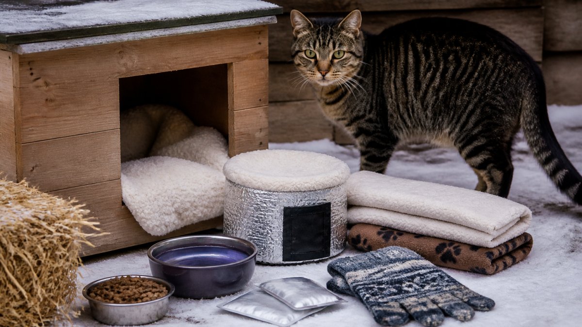 Winter Safety Tips for Outdoor Cats