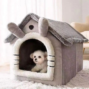 All-Season Dog House Bed