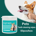 Pet Dental Wipes & Finger Brush Kit
