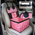 Pet Car Seat Cover with Storage Pockets