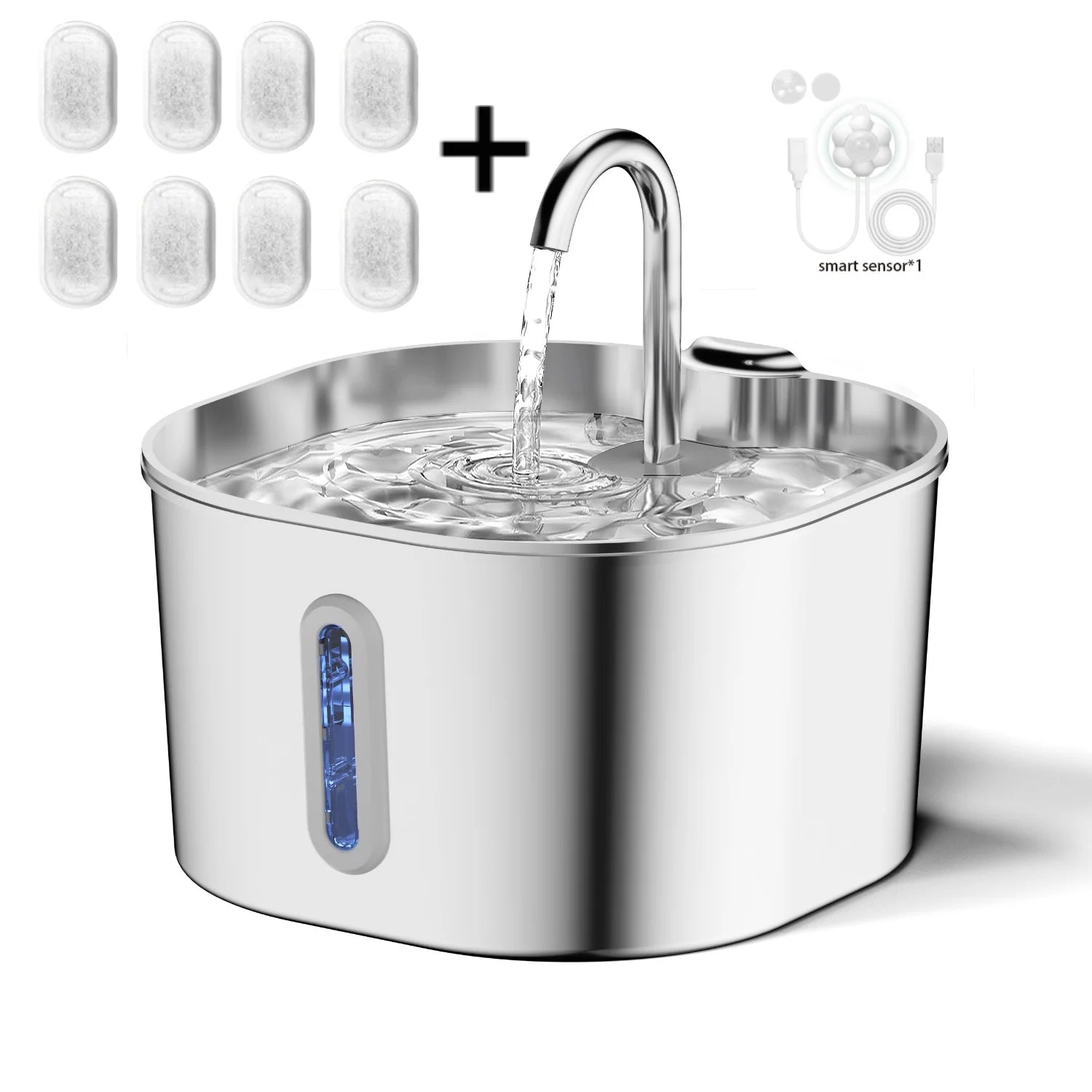 Proud Pet Shop Stainless Steel Cat Fountain
